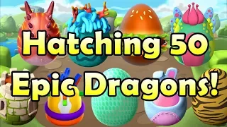 Hatching 50 EPIC DRAGONS! DML (Agave, Banana, Tiger, Scribble etc.)