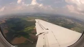 Luxair Embraer ERJ-145LU - LX-LGI Landing @ Luxembourg-Findel Airport