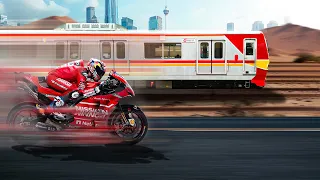 KRL Vs Motor : Pantai Ancol Ke Bogor