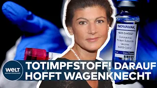 "UNGEIMPFT": Sahra Wagenknecht und der Totimpfstoff! Auf diesen Corona-Impfstoff wartet die Linke