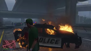Grand Theft Auto V Lamar director mode gameplay