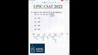 UPSC CSAT 2022 Previous Year Questions Discussion. Series- A (Ques. No. - 4) - IAS/IPS/IFS/IFoS