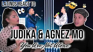 AGNEZ MO & JUDIKA cover You Are Not Alone by MICHAEL JACKSON and it makes our BRAIN HURT😵🤔REACTION