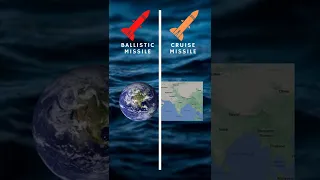 Difference between ballistic missile and cruise missile