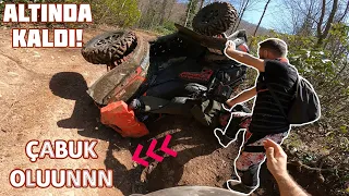 ATV NASIL TAKLA ATAR? - FELAKETLER BİTMEK BİLMEDİ - POLARIS ATV MOTOR MOTOVLOG - CF1000