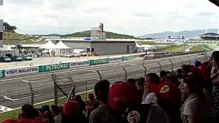 F1  Malaysia GP 2008 - Race Opening Lap