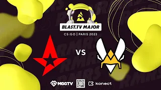 Vitality vs Astralis - BLAST.tv Paris Major - Europe RMR B