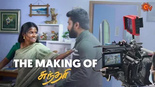 The making of #Sundari | #BTS | Gabriella Sellus | Jishnu Menon | Sun TV | Tamil serial