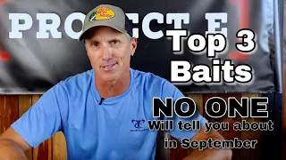 Think OUTSIDE The Box... Top 3 Baits To Fish In September