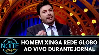 Rodrigo Bocardi tem reação inusitada ao ser xingado ao vivo | The Noite (05/05/23)