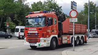 Fiakerunfall in Wien Feuerwehr und Polizei im Einsatz