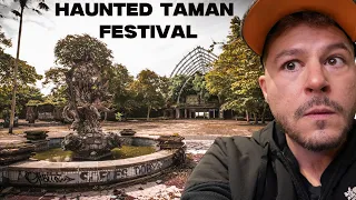 (GONE WRONG) ENCOUNTERED DANGEROUS ANIMALS IN HAUNTED TAMAN FESTIVAL OF BALI 🇮🇩