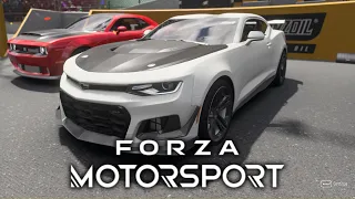 2018 Chevrolet Camaro ZL1 1LE on Indianapolis Motor Speedway | FORZA MOTORSPORT 2023