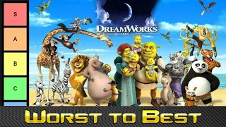 Worst to Best: DreamWorks Animated Films (Tier List)