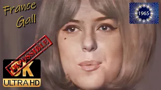 France Gall AI 5K Colorized / Restored - Poupée de cire, poupée de son: Eurovision Song Contest 1965