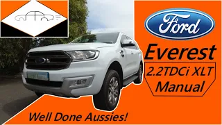 2017 Ford Everest 2.2TDCi XLT Manual Test Drive and Review