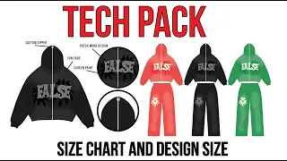 HOW TO make a TECH PACK for your CLOTHING BRAND