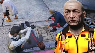 CG Dresses Up As An EMS to Rob People in Need | Nopixel 4.0