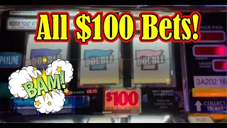 🌟$100 Bets ONLY 🌟 BEST of Double Gold Jackpot Wins!🎰