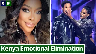 Kenya Moore Can''t Stop Her Tears After Being Eliminated from Dancing with the Stars