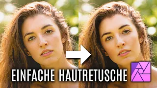 Haut glätten in Affinty Photo - Beautyretusche leicht gemacht