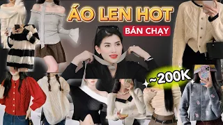 [Review] TOP 12 ÁO LEN HOT BÁN CHẠY SHOPEE DƯỚI 200K | Ngỡ ngàng, Ngơ ngác, Bật ngửa !!!