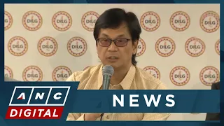 WATCH: DILG Chief gives updates on five-man panel review of courtesy resignations in PNP | ANC