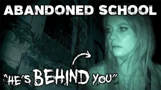 Scary Night in a HAUNTED ABANDONED SCHOOL | Shih Chung Branch School