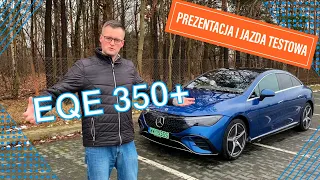 TEST: Mercedes-Benz EQE 350+ | KOMPLETNA prezentacja | JAZDA