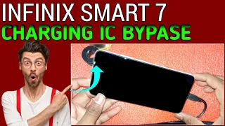 infinix smart 7 charging ic bypase|Charging problem|charging ic|charging error|#mentoregulzar