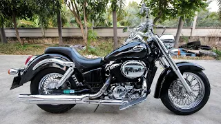 Honda Shadow 400 Classic ทะเบียนแท้ พร้อมโอน + จัดส่งฟรี กับค่าตัว 125,000 บาท สนใจ 089 042 0834