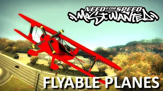 Flyable aircraft in NFS Most Wanted