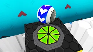 GYRO BALLS - All Levels NEW UPDATE Gameplay Android, iOS #533 GyroSphere Trials