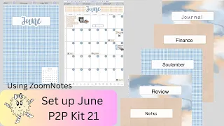 PWM - From purchase of a sticker kit to setting up June, including the divider sections.