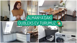 ALMANYA’DAKİ EVİMİZ, ANNEMLERİN DUBLEKS EV TURU 🏡