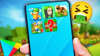 TOP Los PEORES JUEGOS de la PLAYSTORE ¿REALMENTE VALEN LA PENA?