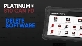 How to Delete and Upload Software with Thinkcar PLATINUM S10 CAN FD