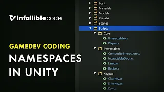 Namespaces in Unity