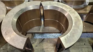 Bronze Bushing / CNC LATHE / Tuleje z brązu.