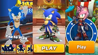 Subway Surfers Sonic Boom vs Sonic Dash vs Sonic Forces Sonic Prime All Characters Unlocked