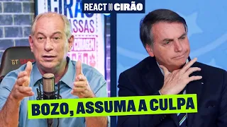 BOZO, ASSUMA A CULPA | React do Cirão