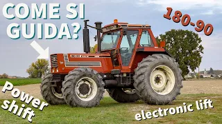 Let's drive Fiatagri 180-90 Turbo DT | Power shift | Electronic-lift | (ENG.SUBS) [FHD][GoPro]
