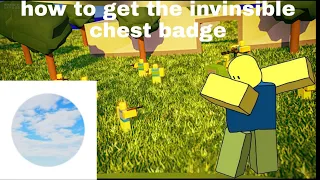 how to get invinsible chest badge noob army tycoon roblox