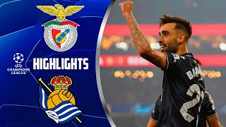 Highlights: Benfica 0-1 Real Sociedad | UEFA Champions League 2023/24 | SP Football Life 2024