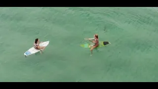 Surfing at One Mile Beach