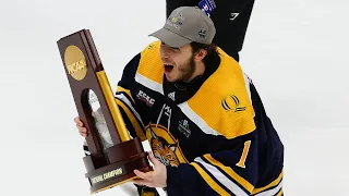 Quinnipiac wins 1st Frozen Four national championship in dramatic fashion 👏