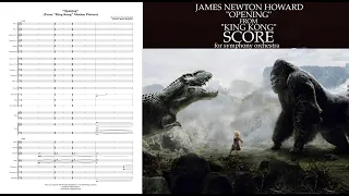 James Newton Howard - "Opening" from "King Kong" Motion Picture.Score (Music Transcription).