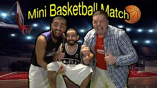 BASKETBALL MATCH gegen GRÖßTEN SPIELER DER WELT | Jordan & Semih