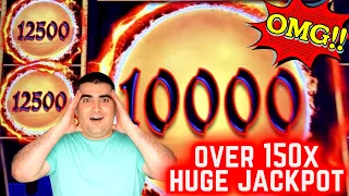 Over 150x ✦HUGE HANDPAY JACKPOT✦ On Dragon Link Slot | Las Vegas Casino BIG JACKPOT | Live Slot Play