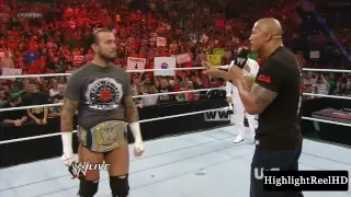 CM Punk vs The Rock - Royal Rumble 2013 Promo HD